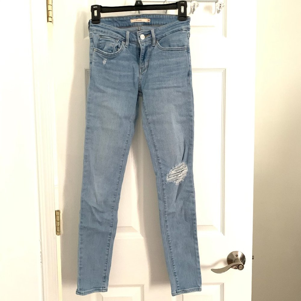 Levi's 711 Skinny Ankle Jeans